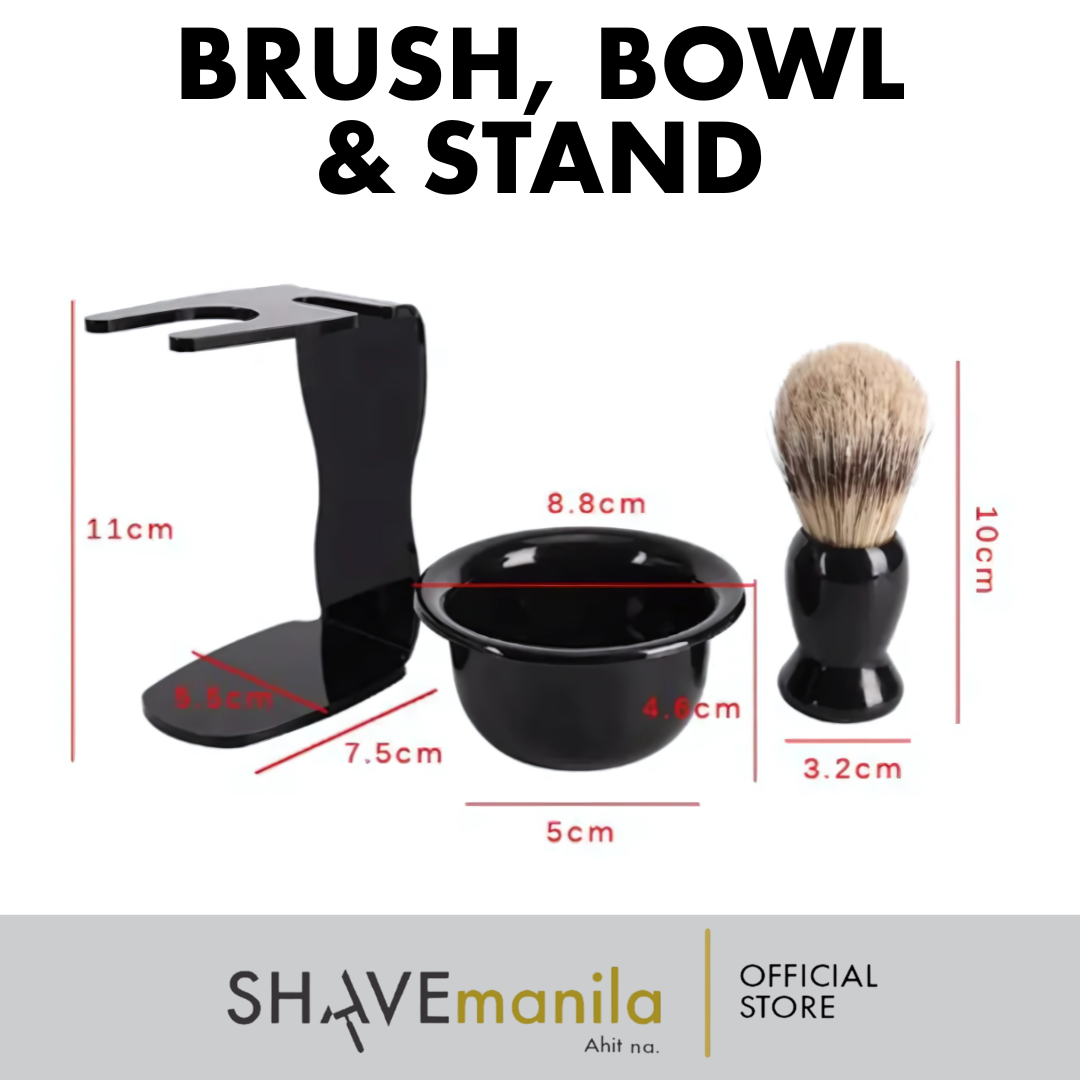 The BBS Set (Brush, Bowl & Stand)