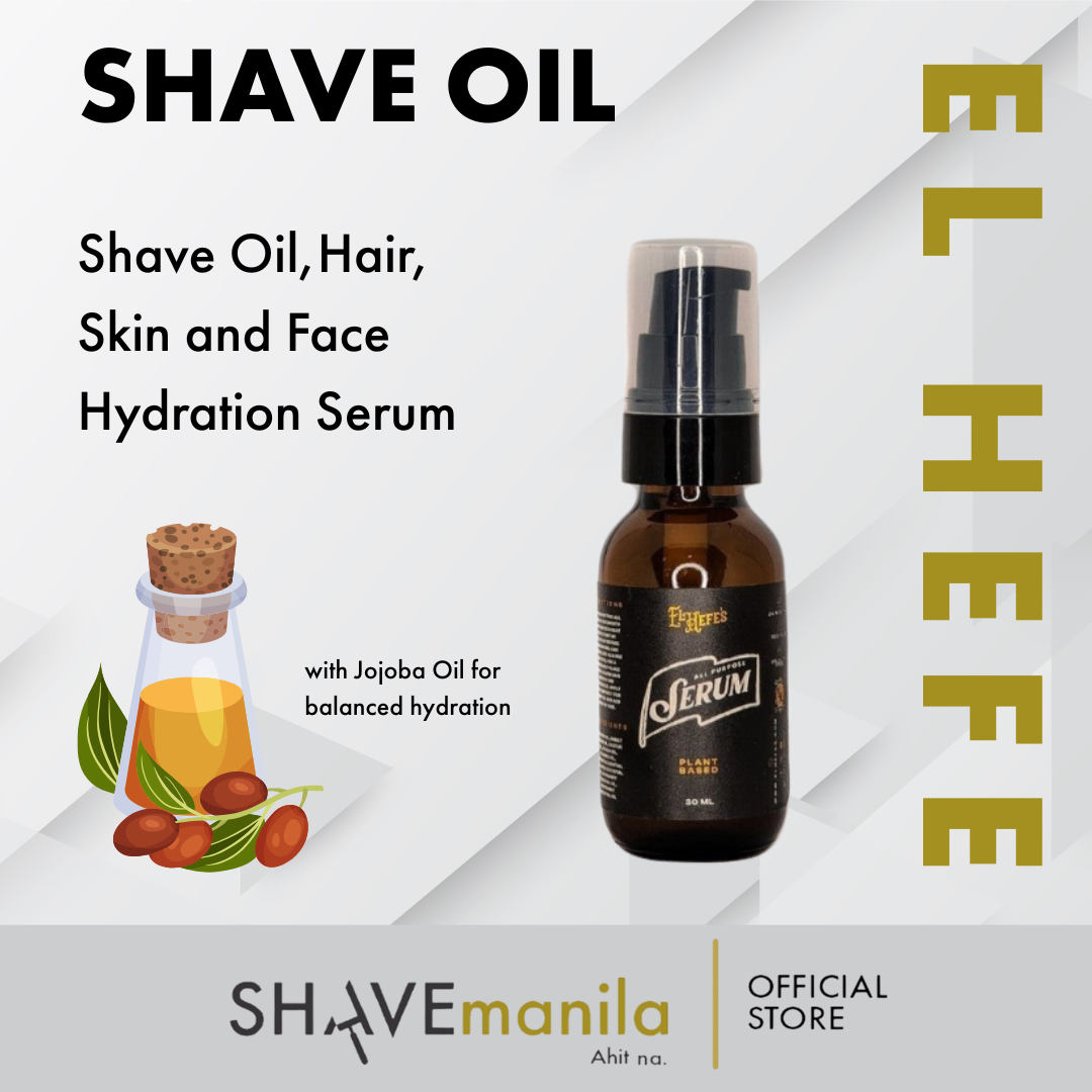 Hair, Skin and Face Hydration & Shave Oil Serum by El Hefe's