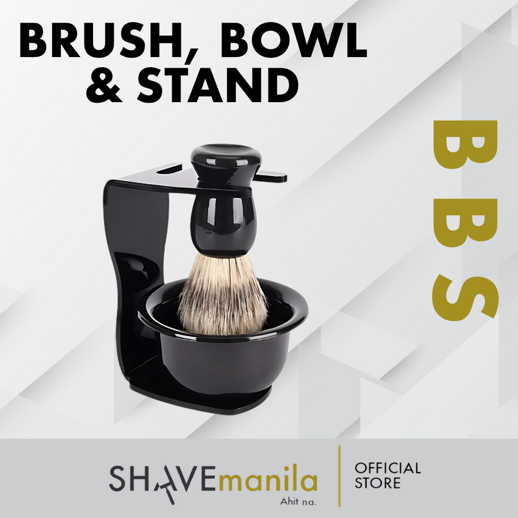 The BBS Set (Brush, Bowl & Stand)
